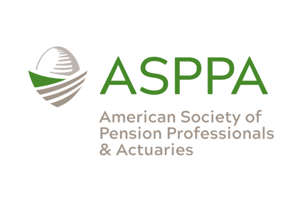 Logo for the American Society of Pension Professionals & Actuaries.