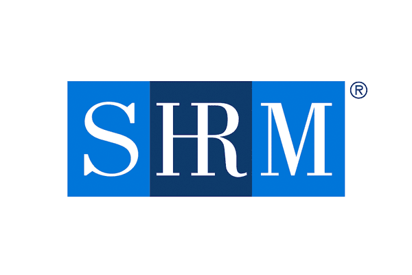 Logo for the SHRM.